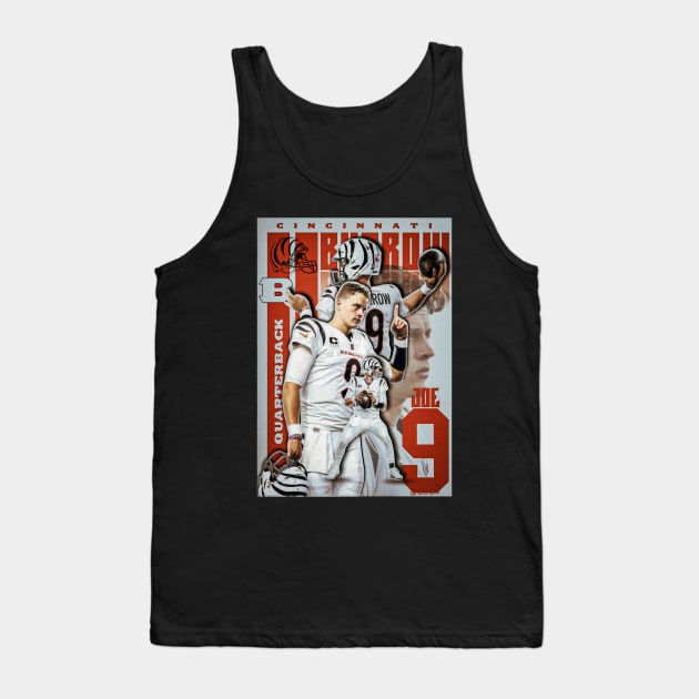 Joe Burrow 9 Tank Top by NFLapparel